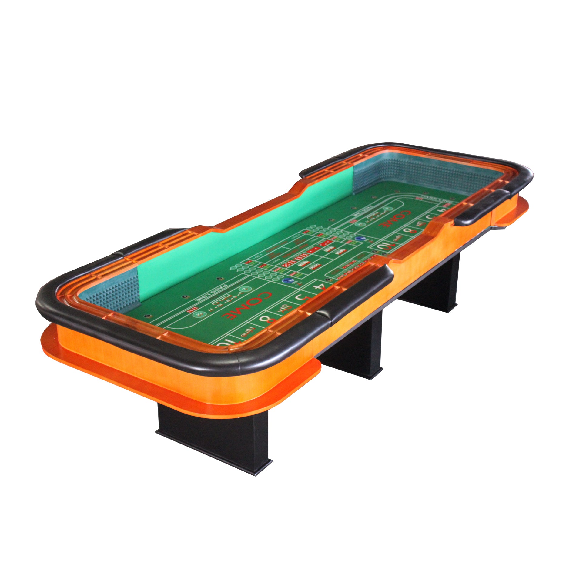 12 Feet Craps Table Model 13829 Green | Premium Home Decor - Grand Goldman
