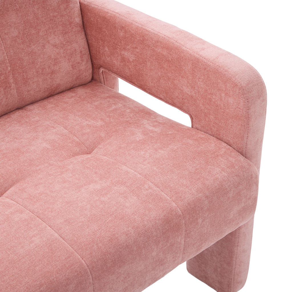 Nordic Modern Double Armchair Living Room & Bedroom Compact Upholstered Sofa Leisure Sofa Comfortable Seating with Dual Armrests Can be paired with a single chair - Grand Goldman Shop