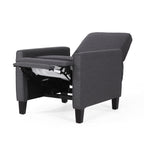 Smoke Fabric Push Back Chair for Elegant Home Décor - Grand Goldman Shop