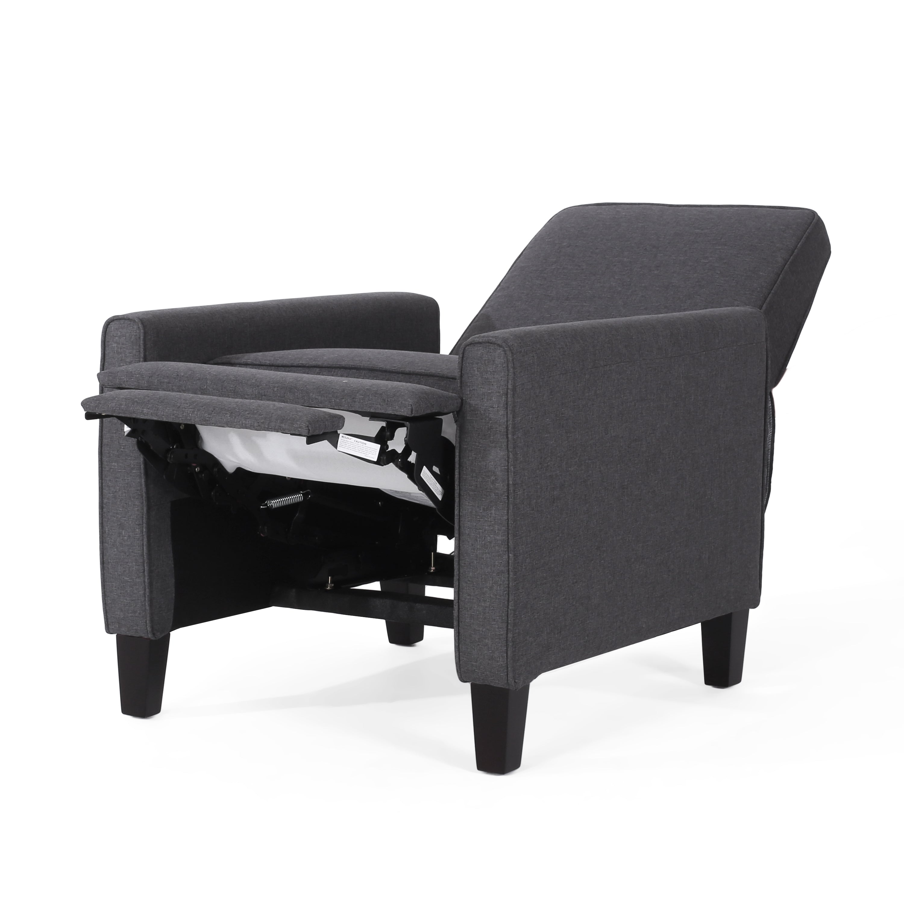 Smoke Fabric Push Back Chair for Elegant Home Décor - Grand Goldman Shop