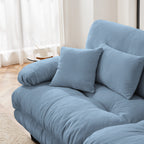 27 Ottoman - Blue - Grand Goldman Shop