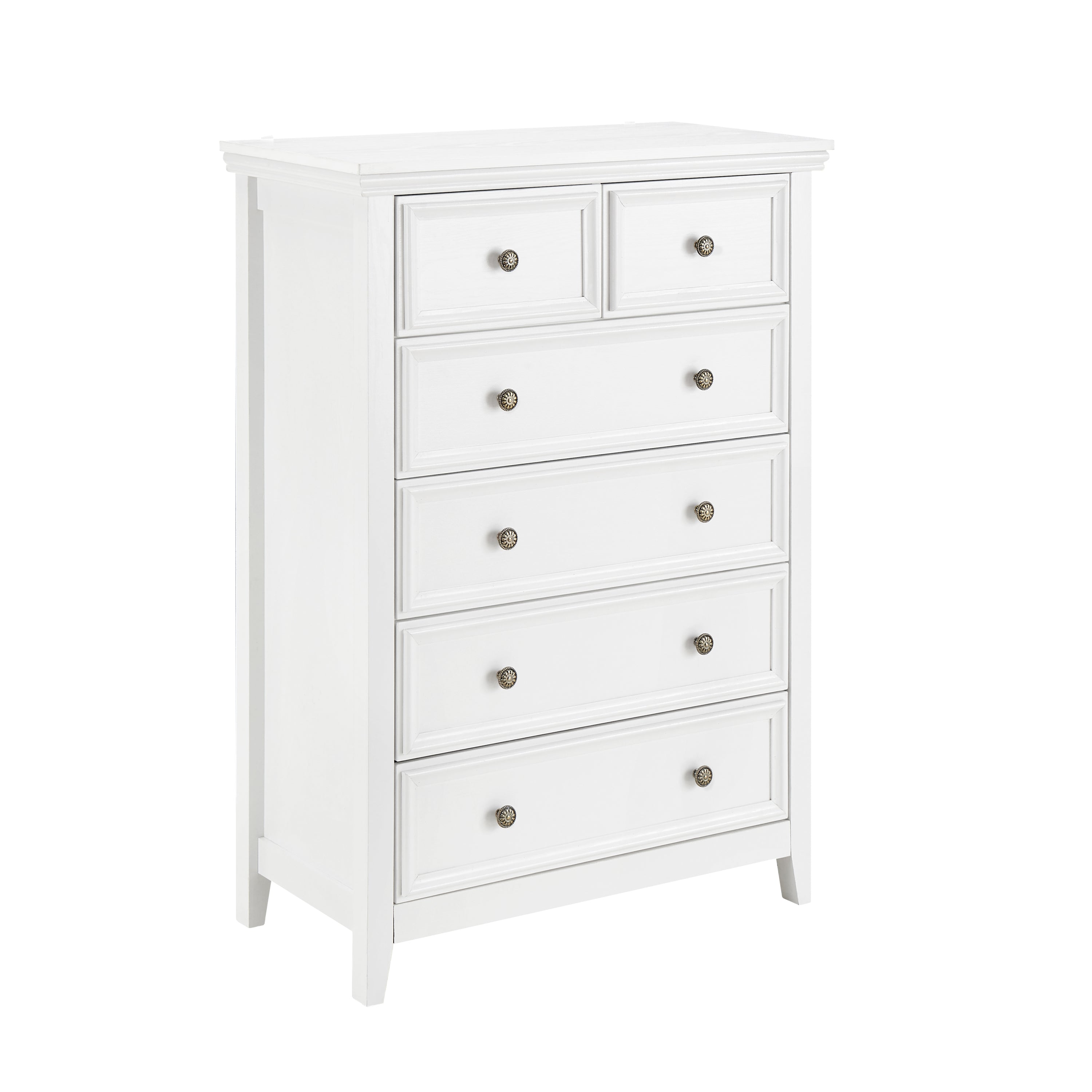 Modern 6 Drawers Dresser 6 Drawers Cabinet,Chest of Drawers Closet Organizers and Storage Clothes Storage Drawers Cabinet for Living Room, Farmhouse Dresser Organizer white - Grand Goldman Shop
