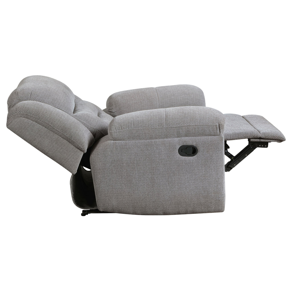 Sebring Grey 3-piece Reclining Sofa Set - Grand Goldman Shop