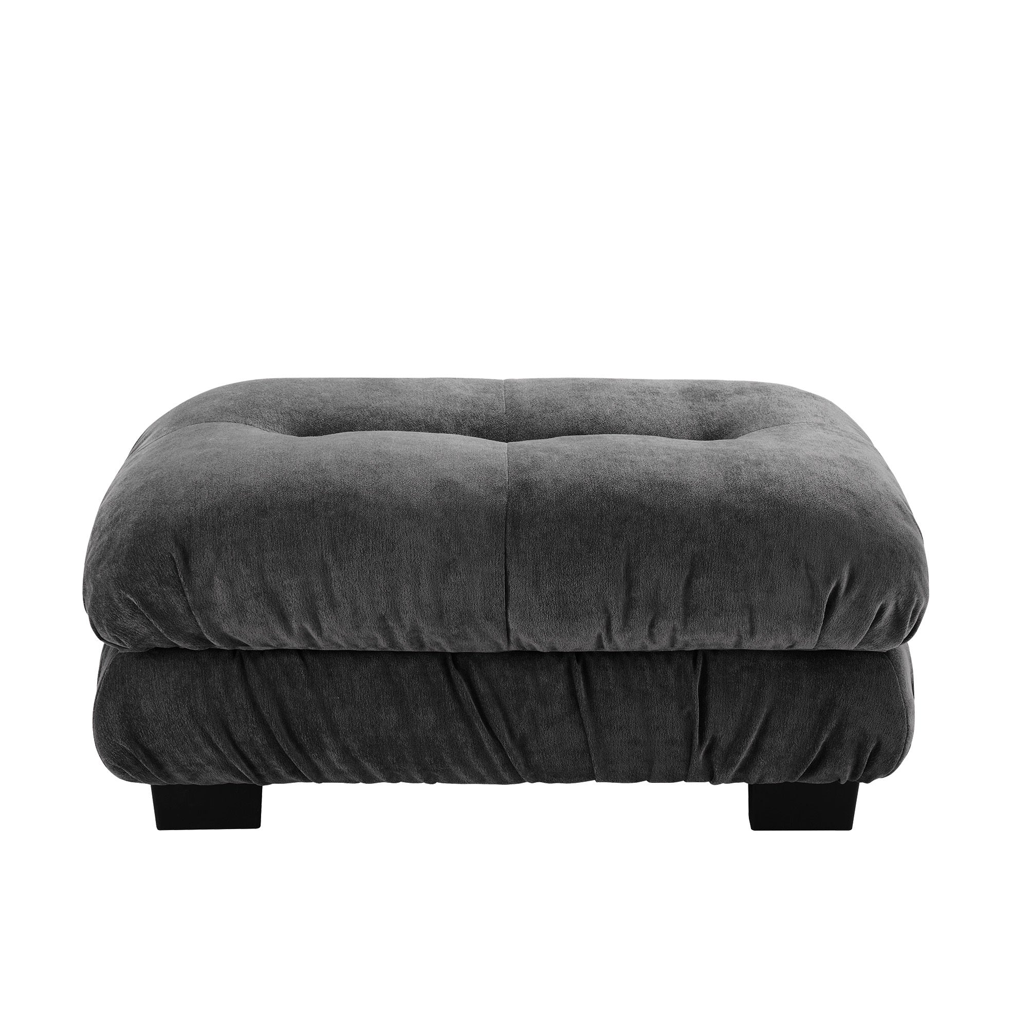 27 Ottoman - Gray - Grand Goldman Shop
