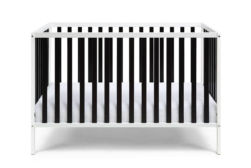 Deux Remi Island Crib White/Black | Premium Home Decor - Grand Goldman