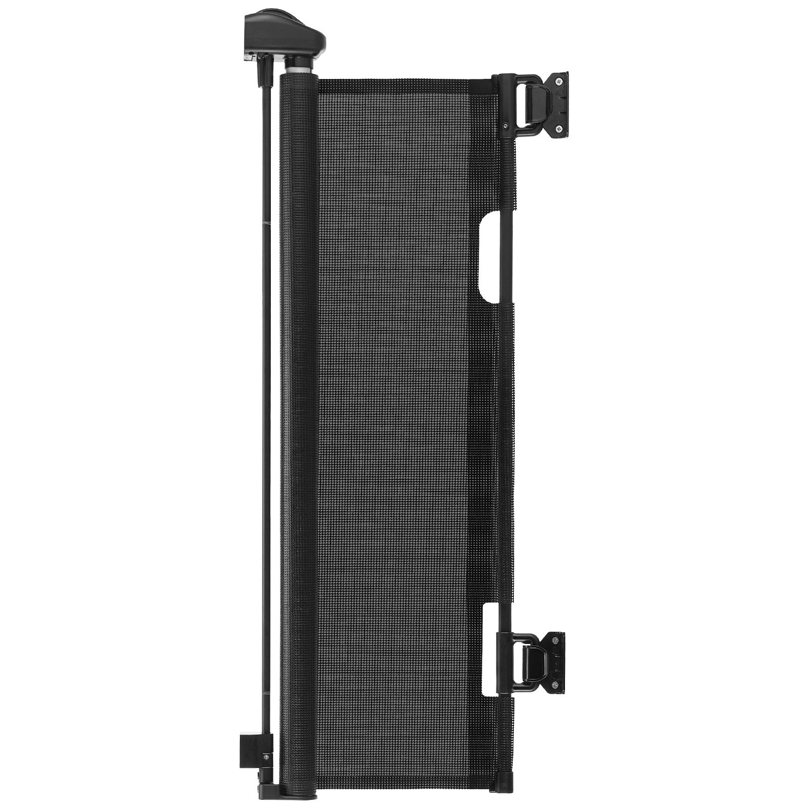 Retractable Baby Gate, Extends to 72.8 inch Wide, 31.3 inch Tall, with Security Lock, Easy to Use, Walk Through Without Tripp