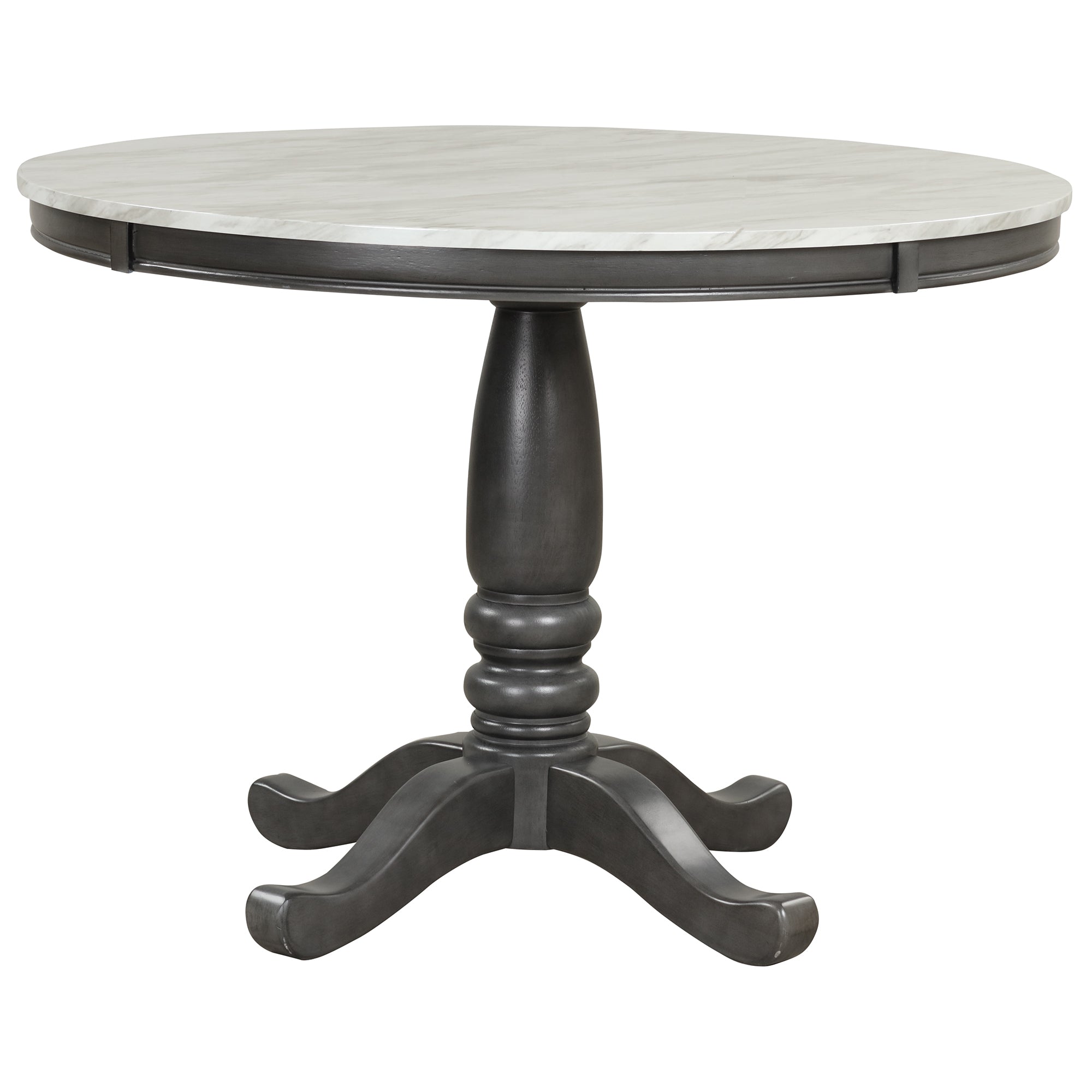 Orisfur. 5 Pieces Dining Table and Chairs Set for 4 Persons, Kitchen Room Solid Wood Table with 4 Chairs - Grand Goldman Shop