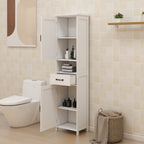 Double Door Narrow Height Slim Floor Standing Cabinet - Grand Goldman Shop