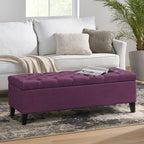GLOUSTER STORAGE OTTOMAN - Grand Goldman Shop