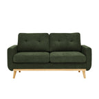 67.7' Wide Mid-Century Modern Upholstered Tufted Loveseat Sofa With Wooden Legs - Grand Goldman Shop