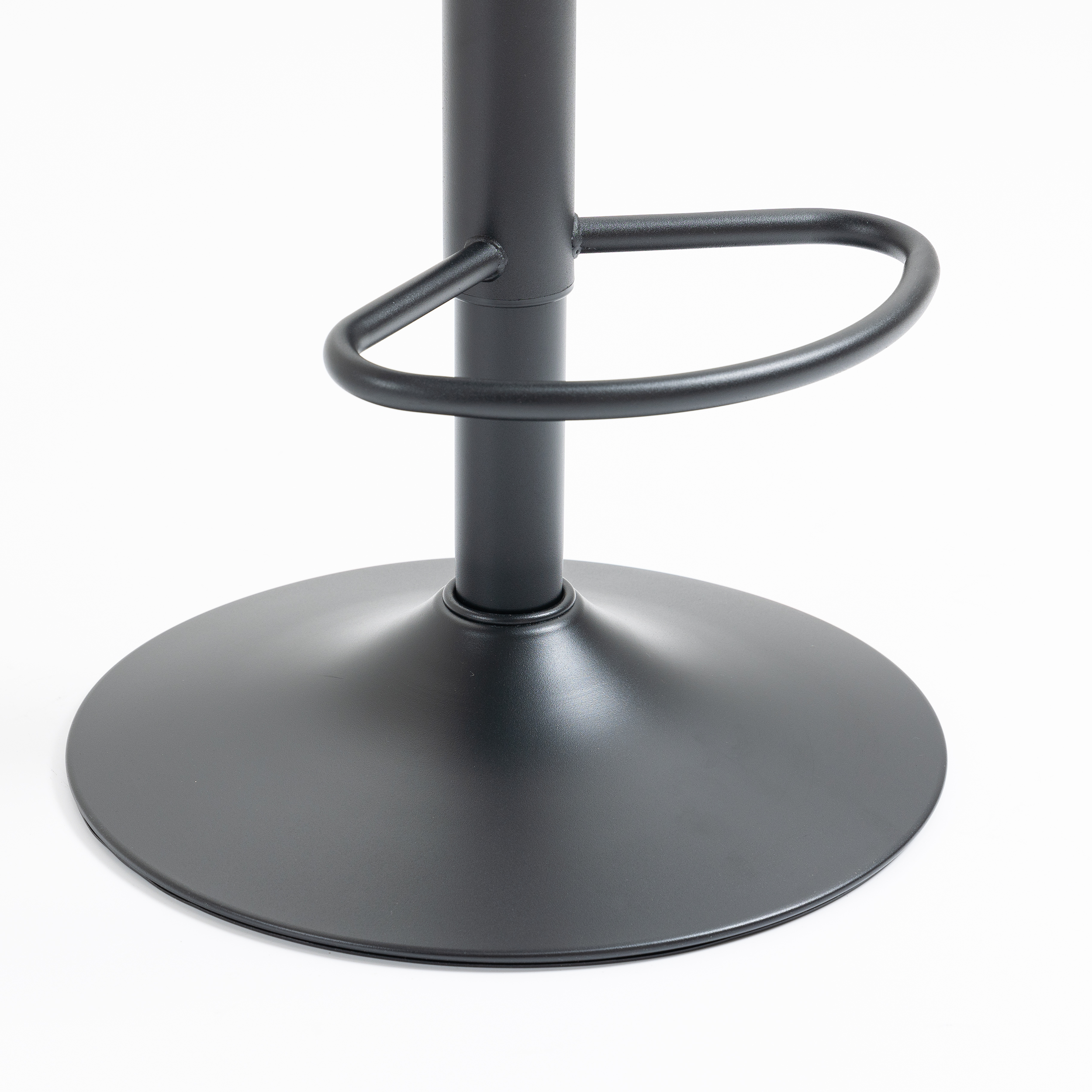 Bar Stools Set of 2 - Adjustable Barstools with Back and Footrest, Counter Height Bar Chairs for Kitchen, Pub -black - Grand Goldman Shop