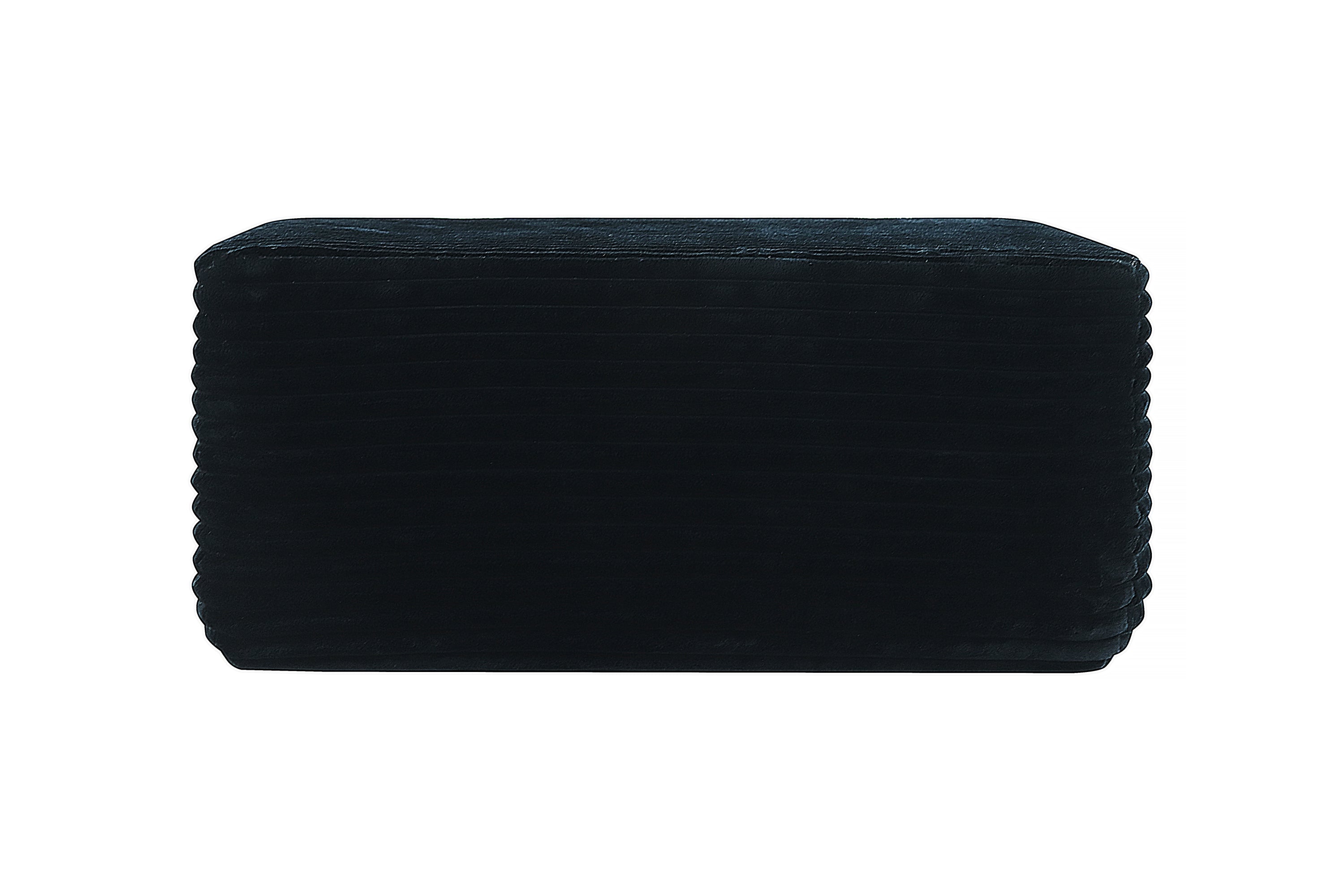 373-001/ottoman//black/plush - Grand Goldman Shop