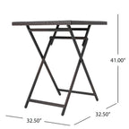 Rattan BAR TABLE - Grand Goldman Shop