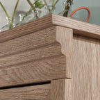 Library Hutch with Glass Doors, Brown finish | Premium Home Decor - Grand Goldman