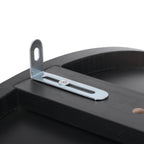 K&K 71' Tall Arched Kitchen Pantry Cabinet with Door Shelves, Farmhouse Kitchen Storage Cabinet with Open & Adjustable Shelves, Hidden Drawer & Glass Door, Cupboard for Kitchen, Dining Room, Black - Grand Goldman Shop