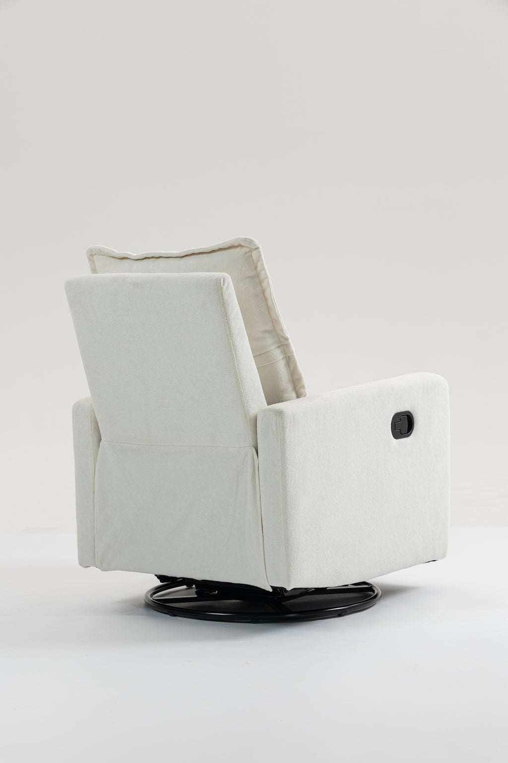 Short plush manual button armchair sofa - Grand Goldman Shop
