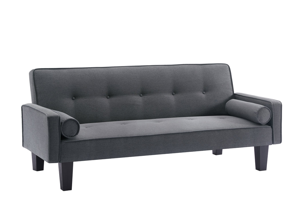 MEGA fabric sofa, medieval love seat sofa furniture, with pillows, living room button tufted sofa, pull point design - Grand Goldman Shop