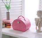 8.8' Long Travel Jewelry Organizer Case, Hot Pink - Grand Goldman Shop