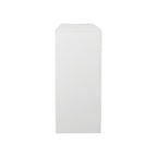 Living Room Sideboard Storage Cabinet WHITE  High Gloss with LED Light, Modern Kitchen Unit Cupboard Buffet Wooden Storage Display Cabinet TV Stand with 3 Doors for Hallway Dining Room - Grand Goldman Shop