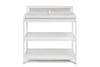 Connelly Changing Table White/Rockport Gray - Grand Goldman