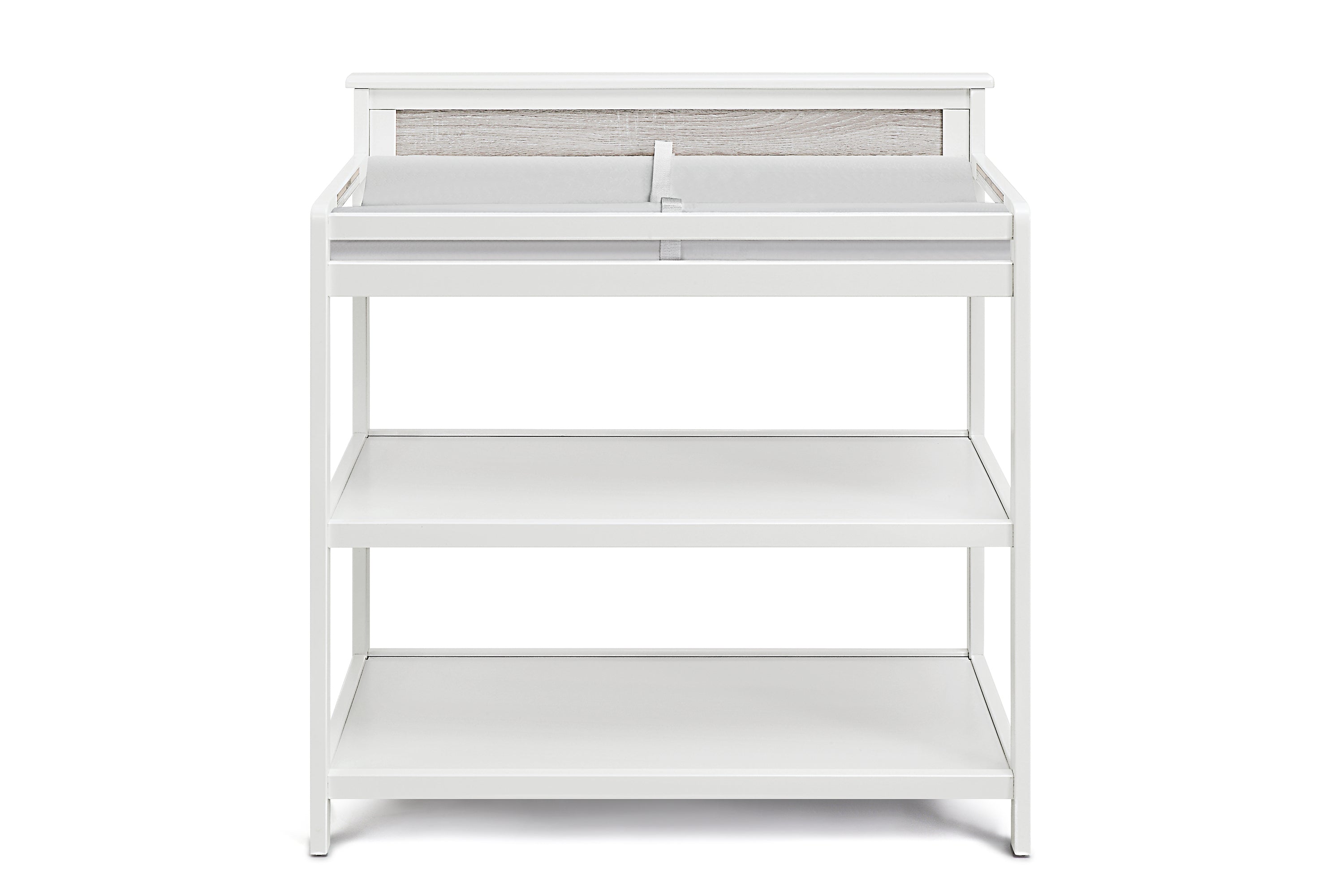 Connelly Changing Table White/Rockport Gray - Grand Goldman