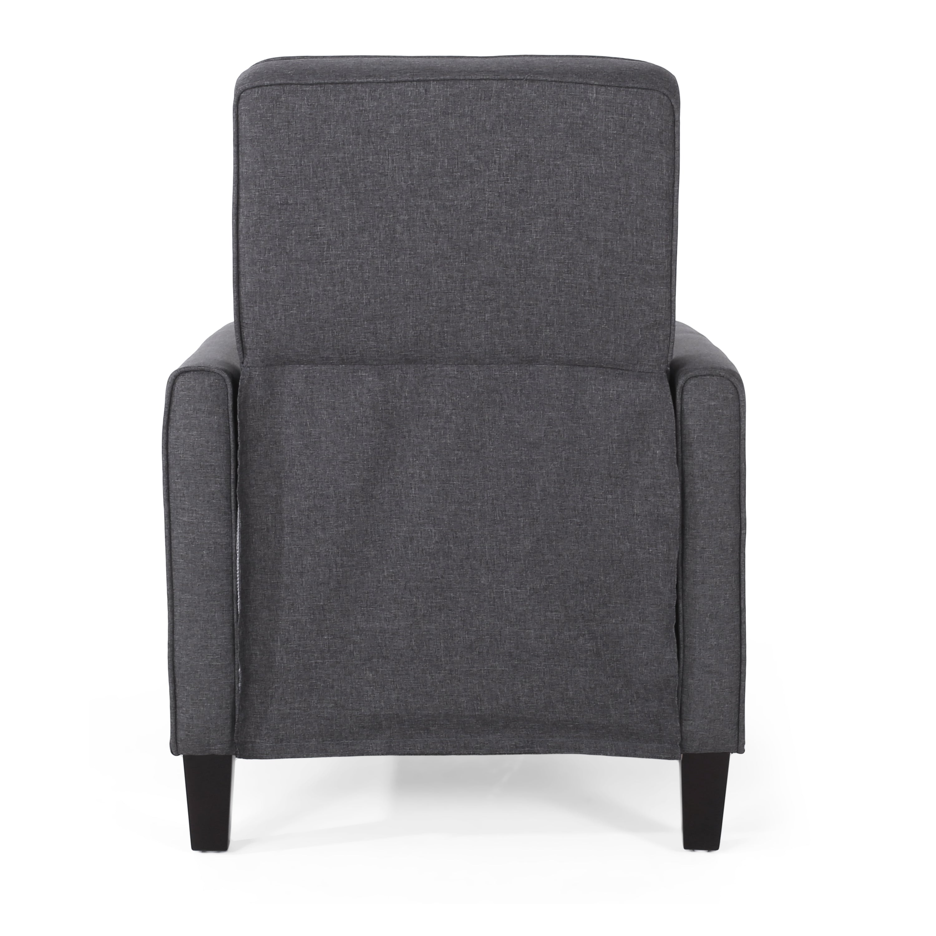 Smoke Fabric Push Back Chair for Elegant Home Décor - Grand Goldman Shop