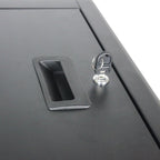 16 Bay Charging Cabinet for Laptop, Chromebook, Locking Charging Station-Black - Grand Goldman