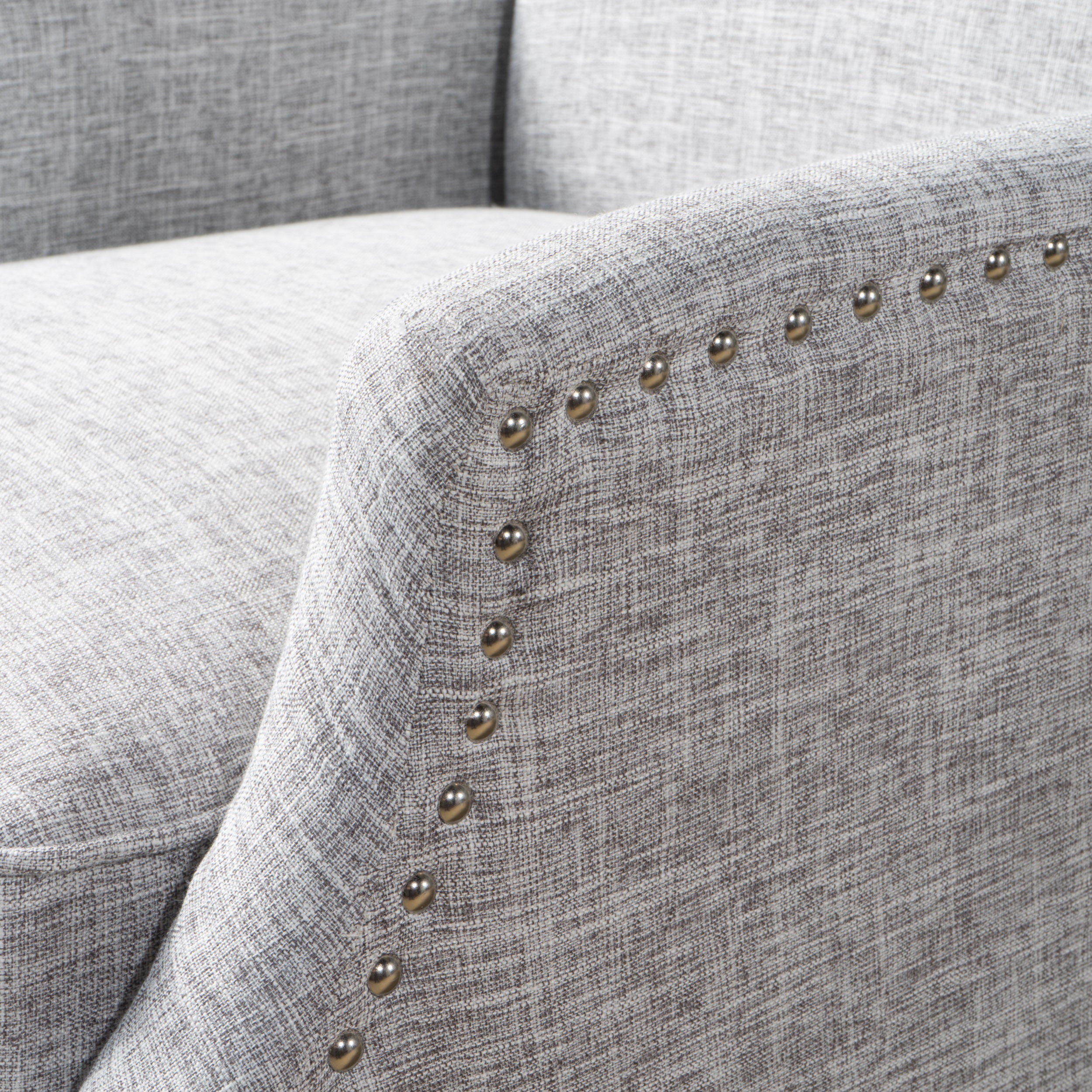 Westeros Wing Back Fabric Upholstered Recliner - Grand Goldman Shop