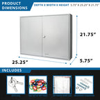 400 Key Adjustable Key Cabinet With Key Lock - Shop Quality Furniture at Grand Goldman