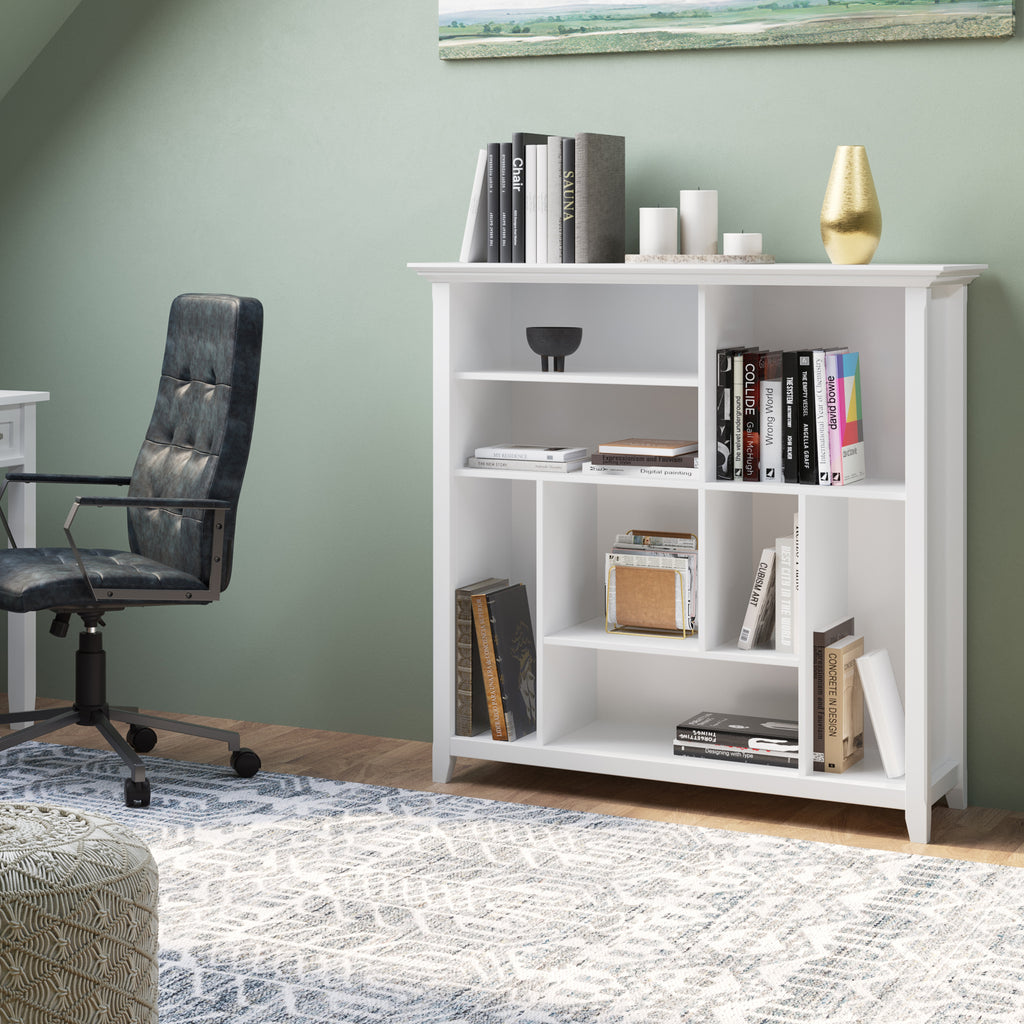 Amherst - Multi Cube Bookcase and Storage Unit - White | Premium Home Decor - Grand Goldman