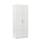 Pantry Cabinet, Kitchen Pantry Storage Cabinets with 2 Door and 3  Shelves, White Pantry Storage Cabinet, Cupboard for Kitchen, Dining Room and Living Room. - Grand Goldman Shop