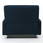 Alma Contemporary Upholstered Loveseat Recliner - Grand Goldman Shop