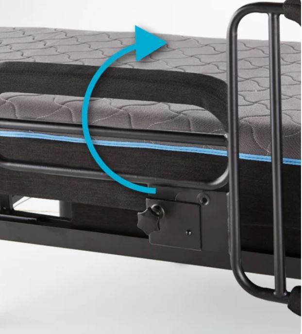Twin Adjustable Sit to Stand Bed W/ Remote with Convenient Lift Twin - Grand Goldman Shop