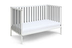 Deux Remi 3-in-1 Convertible Island Crib White/Gray | Premium Home Decor - Grand Goldman