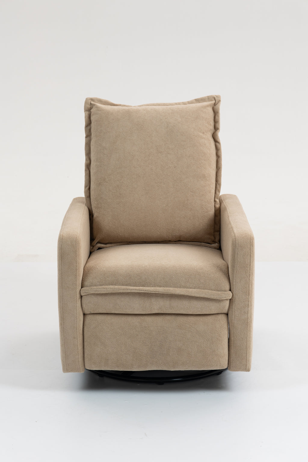 Short plush manual button armchair sofa - Grand Goldman Shop
