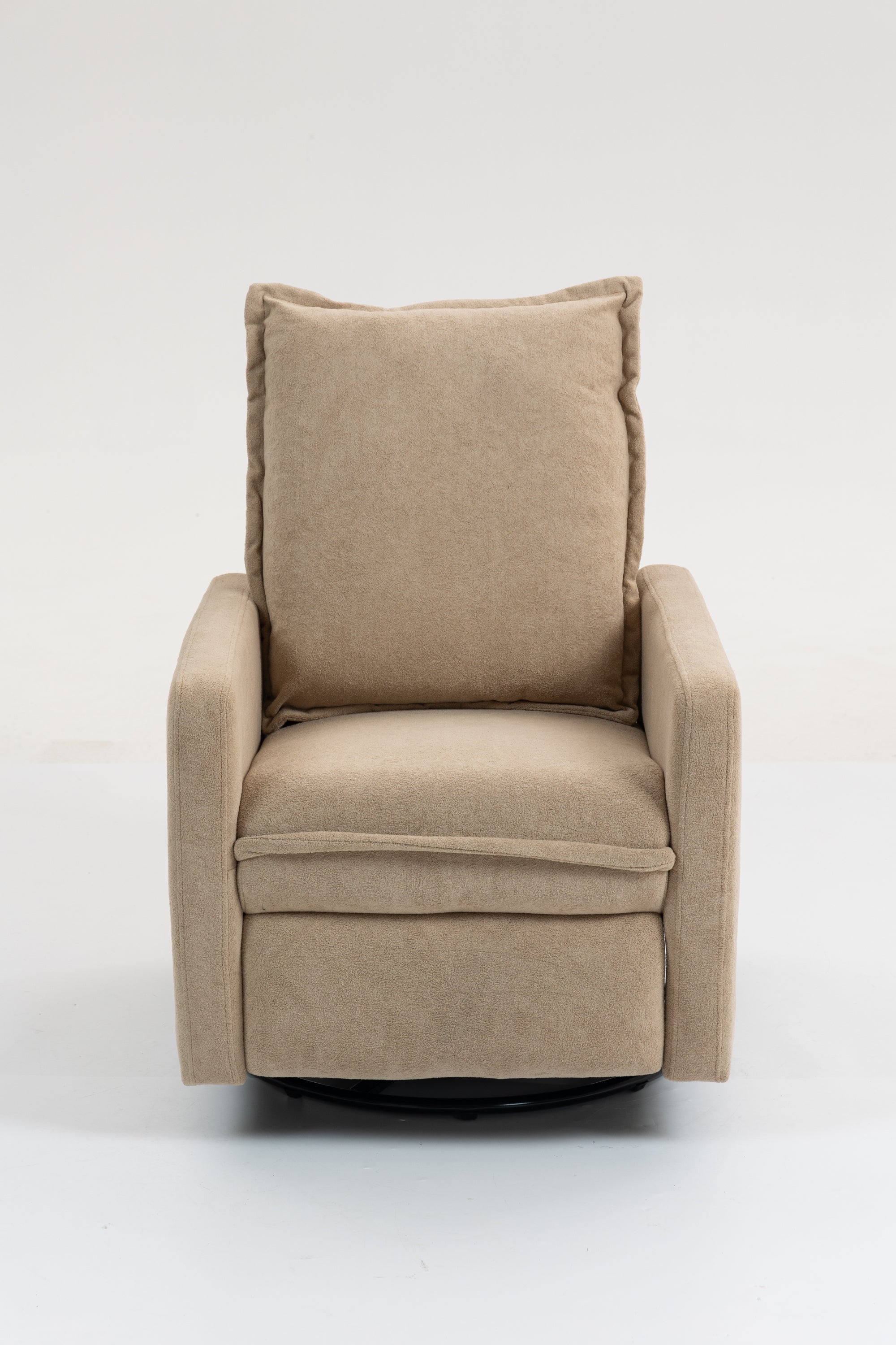 Short plush manual button armchair sofa - Grand Goldman Shop