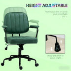 Office Chair, Adjustable for Home & Office, Comfy Seating with Stylish Retro Vibe | Premium Home Decor - Grand Goldman