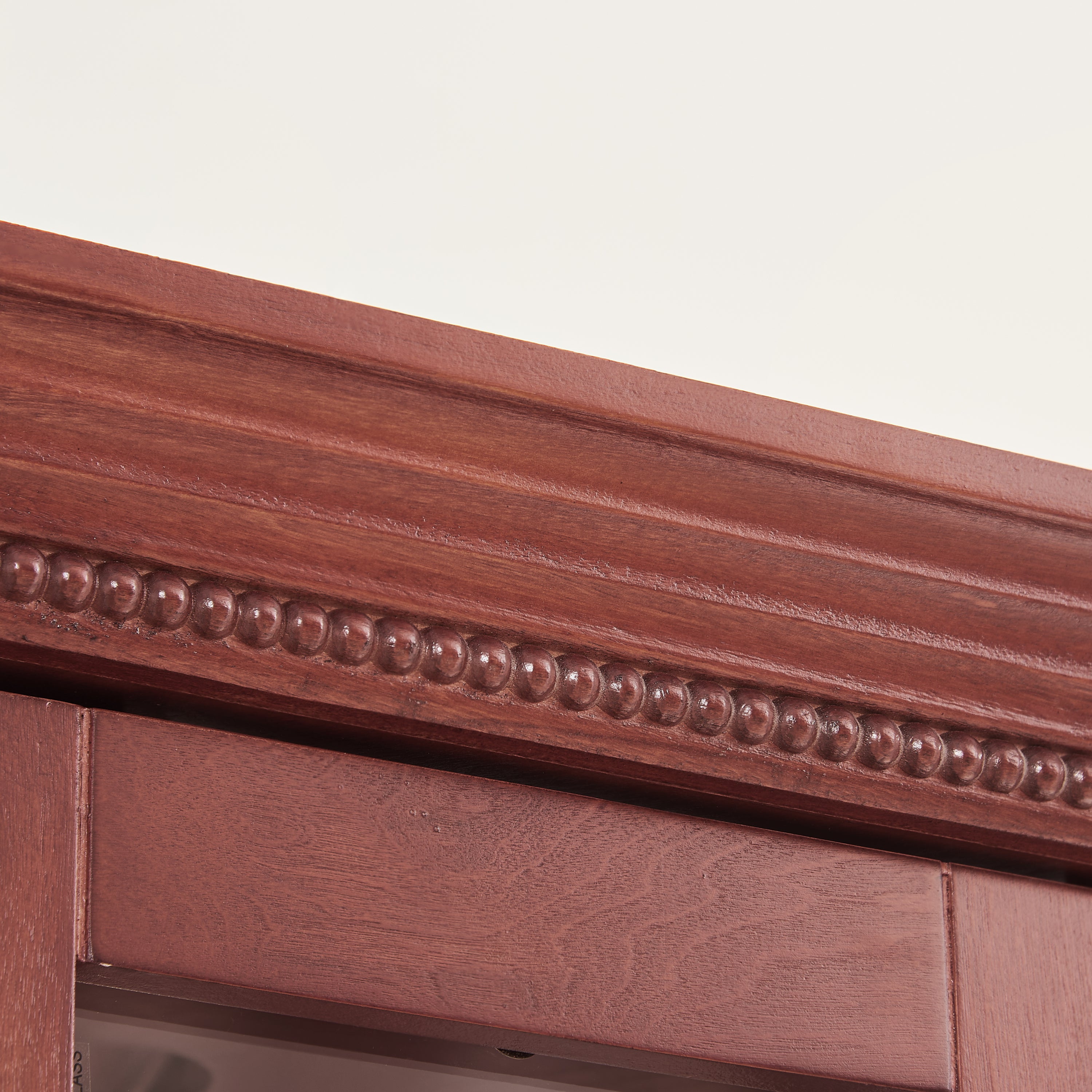 Corner Curio Cabinet Lighted Corner Display, Glass Display Shelf Shelving Bar cabinet with Tempered Glass Door, Bar Cabinet,Cabinet with Adjustable Shelf Glass Cabinet Shelves Bead Bulb Included - Grand Goldman Shop