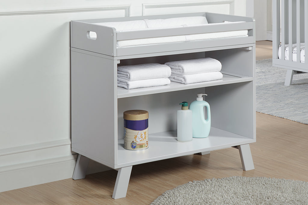 Livia Multi Purpose Changing Table Gray/Gray - Grand Goldman