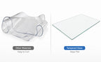CLEAR Tempered glass table mat 20X32 INCH | Premium Home Decor - Grand Goldman