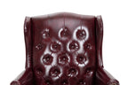Executive Office Chair  Comfortable Desk Chair - Ergonomic Design - Thick Padded Seat and Backrest - PU Leather Desk Chair wi