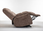 Power Lift Recliner Chair for Elderly- Heavy Duty and Safety Motion Reclining Mechanism-Fabric Sofa Living Room Chair - Grand Goldman Shop