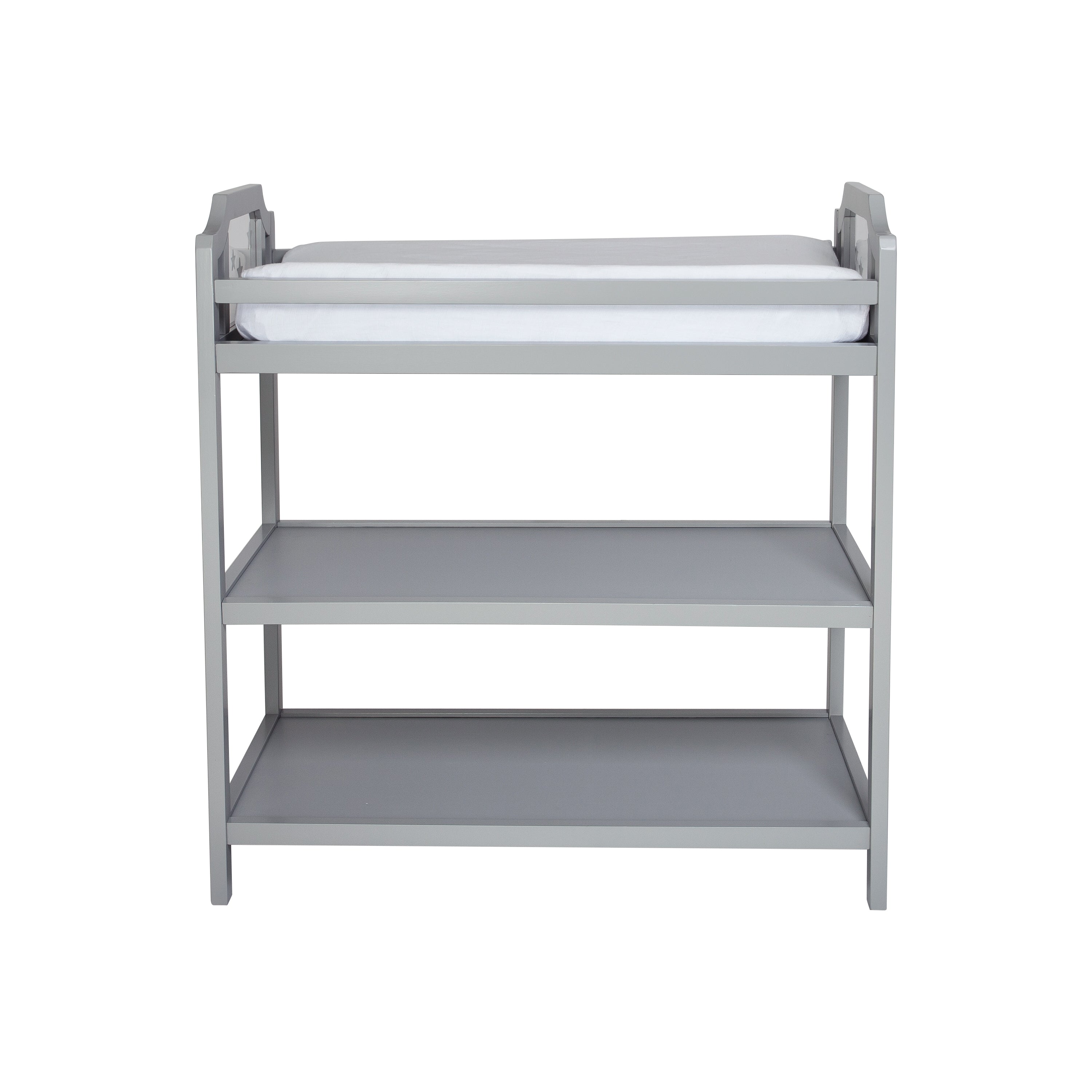 Celeste Changing Table Light Gray | Premium Home Decor - Grand Goldman