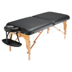 Professional Wide Massage Table 30' W, Heavy Duty Folding Massage Table,  8-Level Height Adjustable Facial Salon Tattoo Bed, 