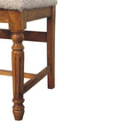 Solid Wood Writing Chair with Turned Legs - Grand Goldman