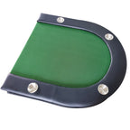 INO Design 73' Foldable Poker Table with Cup Holders #16364 Green | Premium Home Decor - Grand Goldman