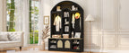Multi-functional wardrobe/entrance wardrobe, equipped with shoe racks, clothes hangers and hooks. Wardrobe - A wardrobe is made of sturdy medium-density fiberboard with modern design and practical sto - Grand Goldman Shop
