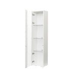 Side cabinet with aluminum strip lamp, - Grand Goldman Shop