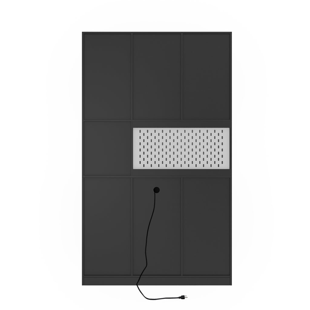 74' Freestanding Kitchen Pantry Cabinet Cupboard with 6 Doors,3 Shelves and 2 Drawer,Versatile Wardrobe & Kitchen Cabinet,Craft Storage Cabinet,Laundry Room Storage for  Kitchen (Black) - Grand Goldman Shop