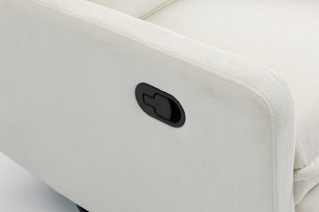 Short plush manual button armchair sofa - Grand Goldman Shop